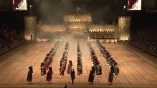 The Massed Pipes and Drums of Music Show Scotland  Live in the Tui Arena at Hannover [upl. by Placeeda]