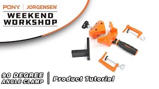 Weekend Workshop  Pony Jorgensen Angle clamp With Table Clamps Tutorial [upl. by Ruosnam]