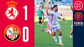 Resumen PrimeraFederación  CyD Leonesa 10 SD Logroñés  Jornada 6 Grupo 1 [upl. by Erelia177]