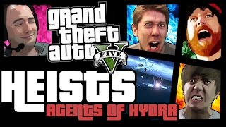 GTA 5 Online Heists  Agents of Hydra PS4 [upl. by Lessard620]