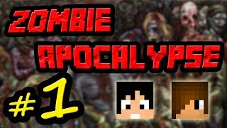 Tackle⁴⁸²⁶ Minecraft Custom Map  Zombie Apocalypse 1 บร๊ะเจ้าช่วยด้วย [upl. by Tolmach]