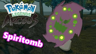 Spiritomb Event  Pokemon Legends Arceus This Is What Happens After Collecting All 107 Wisps [upl. by Aicined]