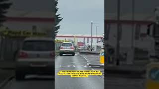 Lorry driver stuck in the narrow lanes that are there to stop lorries getting through shorts [upl. by Ciccia]