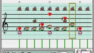 Weezer  Pork and Beans Mario Paint [upl. by Jedediah]