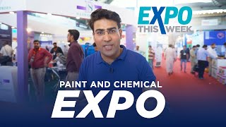 Pakistan Coating Show and Chemical Expo in Expo Center Lahore  Expo This Week [upl. by Yllatan19]