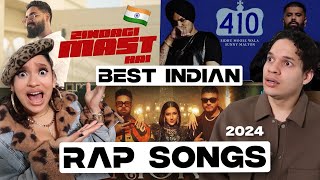 Latinos reaction to The Most Popular INDIAN Rap HIPHOP Songs of 2024 [upl. by Deryl]