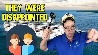 SUING A CRUISE LINE FOR BEING DISAPPOINTED [upl. by Appledorf]