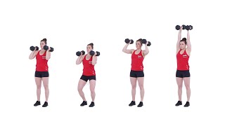 The Dumbbell Push Press [upl. by Scheld]