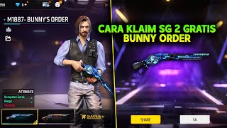 CARA KLAIM SHOTGUN M1887  BUNNY ORDER SG2 GRATIS TERBARU FF [upl. by Nickolaus]