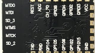 Running an ESP8266 ESP12E module in minimum configuration As obtained from Banggood [upl. by Pierson]