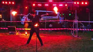 Lichterfest mit Feuershow im kropenstedt Germany 🇩🇪 2024 germany highlights happy youtube [upl. by Seana]