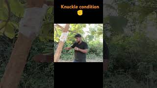 Condition knuckle  fighttips combatsport fighttechniques fighttechniques martialarts [upl. by Tnaryb861]