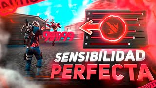 ✅SENSIBILIDAD FREE FIRE CON SEGUIMIENTO A LA CABEZA😱 PARA DAR TODO ROJO EN LA NUEVA ACTUALIZACIÓN [upl. by Deborah]