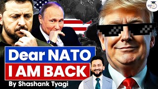 Is NATO Worried About Trumps Return  Geopolitics Simplified  UPSC CSE  StudyIQ [upl. by Wilkey251]