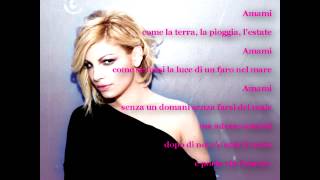 Emma Marrone  Amami Lyrics [upl. by Emanuele]