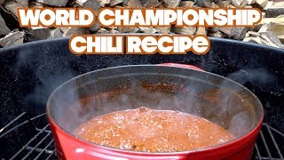 National Champion Chili Recipe 2018 [upl. by Airotnes885]