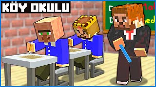 ARDA KÖY OKULU YAPTIRDI 😱  Minecraft [upl. by Yrroc826]