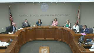 Pasco County School Board Meeting June 11 2024 [upl. by Broddy]