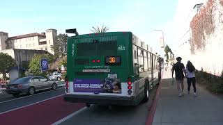 AC Transit  Gillig Low Floor 40 Route 36 6127 [upl. by Adam]