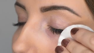 How To Remove Eyelash Extensions At Home by Nouveau Lashes [upl. by Pentheas]