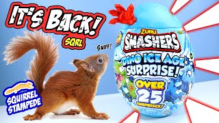 Smashers Series 4 Dino Ice Age Surprise Egg Review Zuru [upl. by Ai916]