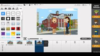 Crea cartone animato con GoAnimate [upl. by Ardiedal]