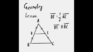 Geometry Midpoint Theorem [upl. by London]