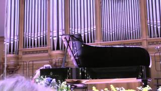 Graduation recital in Great hall of Moscow conservatory  June 2012 [upl. by Dlabihcra74]