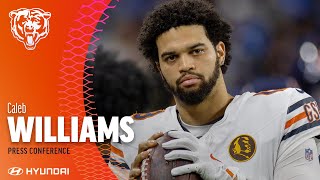 Caleb Williams talks development  Chicago Bears [upl. by Pegasus160]