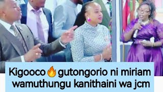 watch what miriam wa muthungu did at jcm church todaykigooco kuguithia andu🔥🔥 [upl. by Allan959]