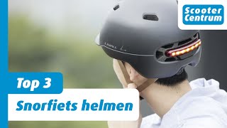 HELMPLICHT  BEKIJK DE TOP 3 BEST VERKOCHTE SNORFIETS HELMEN 🥉 [upl. by Ronna]