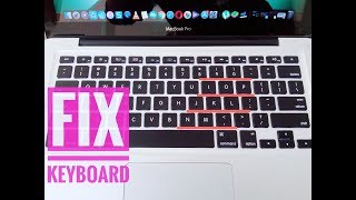 How to fix MacBook ProAir keyboard not working keys problem fixed2019 [upl. by Poppy]