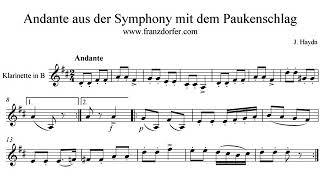 Theme Andante Symphony mit dem Paukenschlag [upl. by Adranoel170]