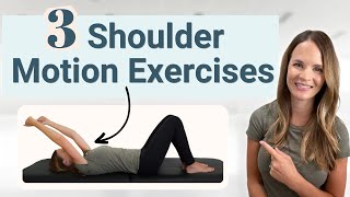 3 Simple Breast Cancer Recovery Exercises for Shoulder Motion [upl. by Kazue889]