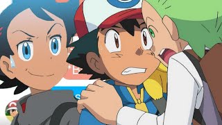 Ash Confesses LOVING Serena to the Boys [upl. by Iloj]