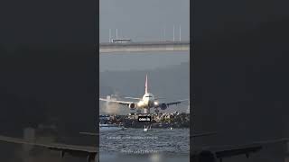 Boeing’s Bold Brazilian Braking GOL 737 landing on Santos Dumont Airport’s short runway Brazil [upl. by Ailsun]