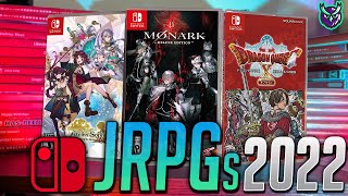 12 EXCITING Switch JRPG Games YOU NEED in 2022 [upl. by Ellertal591]