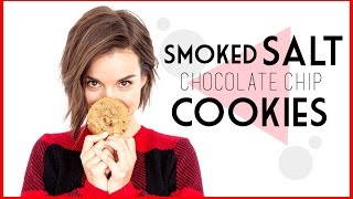 Smoked Salt Chocolate Chip Cookies  DIYDecember Day 9 [upl. by Anauqat]