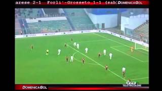 Reggiana  Pontedera 2 a 0 [upl. by Aleras]