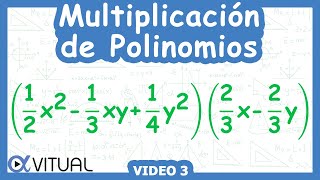 Multiplicación de Polinomios  Video 3 [upl. by Adnil]