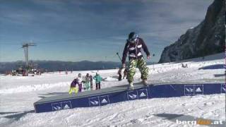 bergfex Skifahren Freestyle  Rails und Boxen [upl. by Atinnor]