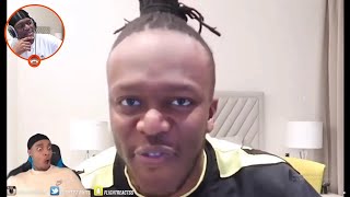 KSI react to flight reacting to KSI forehead [upl. by Collin]