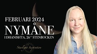 Nymåne i Stenbocken ♑︎ Vad är verkligen viktigt Dhanishta Nakshatra  Vedisk Astrologi  92 [upl. by Consuelo]