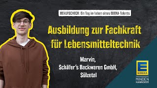 Der BerufsCHECK Ausbildung zur Fachkraft für Lebensmitteltechnik [upl. by Odraode]