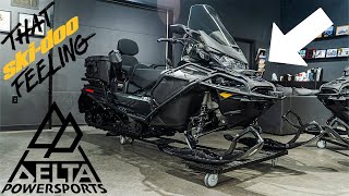 2022 SkiDoo Expedition SE 900 Ace Turbo with Lynq Accessories Full Walk Around [upl. by Notyrb611]