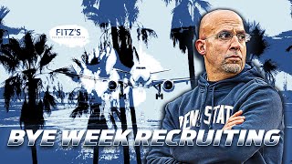 Where In The WORLD was Penn State head coach James Franklin this weekend  Recruiting update [upl. by Lalla520]