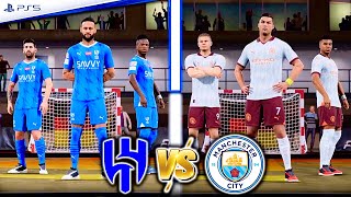 FIFA VOLTA  RONALDO MESSI NEYMAR BENZEMA MBAPPE HAALAND ALL STARS  AL HILAL VS MAN CITY [upl. by Senior]