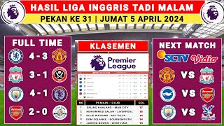 Hasil liga Inggris tadi malam  Chelsea vs Man United  liga Inggris 20232024  Liga Inggris [upl. by Aizirtap]