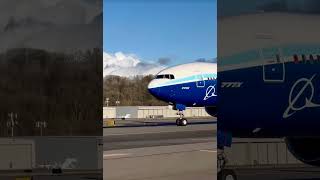 Absolutely amazing Boeing 777X in Boeings livery plane Boeing 777x [upl. by Auhsuoj]