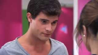 Violetta 2 English  Diego and Violetta Kiss [upl. by Htidra]